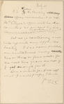 Hall, [Frederick J.], ALS to. Jul. 10, 1891.