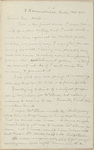 Hall, [Frederick J.], ALS to. Oct. 16, 1891.
