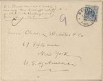 Webster, C. L., & Co., ANS to (on envelope). [Oct. 16, 1891].
