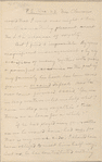 Hall, [Frederick J.], ALS to. Dec. 22 & 23, 1891.