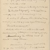 Hall, [Frederick J.], ALS to. Jan. 25 & 27, 1892.