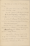 Hall, [Frederick J.], ALS to. Jan. 25 & 27, 1892.