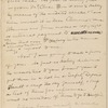 Hall, [Frederick J.], ALS to. Jan. 25 & 27, 1892.