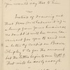 Hall, [Frederick J.], ALS to. Jul. 24 & Jul. 27, 1892.