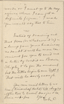 Hall, [Frederick J.], ALS to. Jul. 24 & Jul. 27, 1892.