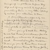 Hall, [Frederick J.], ALS to. Aug. 23, 1892.