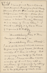 Hall, [Frederick J.], ALS to. Aug. 23, 1892.