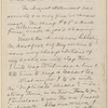 Hall, [Frederick J.], ALS to. Sep. 5, 1892. [i.e. Oct. 5, 1892]