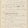 Hall, [Frederick J.], ALS to. Mar. 13, 1893. 