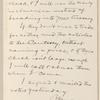 Hall, [Frederick J.], ALS to. Mar. 13, 1893. 