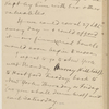 Hall, [Frederick J.], ALS to. May 5, 1893. 