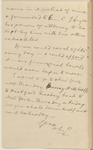 Hall, [Frederick J.], ALS to. May 5, 1893. 