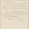 Hall, [Frederick J.], ALS to. Jul. 26, 1893. 