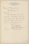 Rush, Sam Stone [correctly Bush, Sam Stone], ALS to SLC. Jul. 19 [1893].