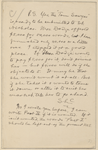 Hall, [Frederick J.], ALS to. Aug. 6, 1893. 