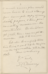 Hall, [Frederick J.], ALS to. Sep. 30, [1886].