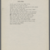 Production notes including song lyrics from Everything