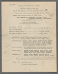 Printed program and typed program text for Get Together