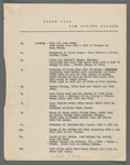 Production notes for the Fokine and ice ballets in Get Together
