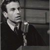 Maximillian Schell. Judgement at Nuremberg movie set.