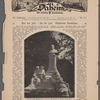 Das neue Jules Verne=Denkmal in Amiens. Photographie von Charles Delius, Paris.