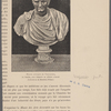 Buste antique de Vespasian, en basalt avec draperie en albàtare oriental. (Collections de Hamilton Palace.)