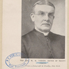 The Rev. W.H. Vibbert, Rector of Trinity Chapel. From a photograph by Bradley, New York