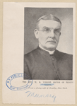 The Rev. W.H. Vibbert, Rector of Trinity Chapel. From a photograph by Bradley, New York