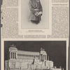Generalleutnant Alexander Kluck, mit der Führung des 5. presuszischen Armeekorps beauftragt.  Das grösse Denkmal de Welt: Das Denkmal des Königs Viktor Emanuel II. von Italien für Rom. Nach einer phtographischen Aufnahme von Adolfo Croce in Mailand