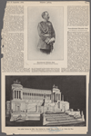 Generalleutnant Alexander Kluck, mit der Führung des 5. presuszischen Armeekorps beauftragt.  Das grösse Denkmal de Welt: Das Denkmal des Königs Viktor Emanuel II. von Italien für Rom. Nach einer phtographischen Aufnahme von Adolfo Croce in Mailand