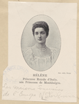 Hélène Princesse Royale d'Italie, née Princesse de Monténégro.