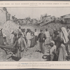 King Victor Emmanuel visiting the people of devastated Zammaro.