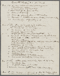 Growth and leafing for June. 5 leaves of holograph notes, unsigned, covering 1851-1860. 