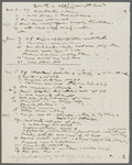 Growth and leafing for June. 5 leaves of holograph notes, unsigned, covering 1851-1860. 
