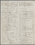 Growth and leafing for June. 5 leaves of holograph notes, unsigned, covering 1851-1860. 