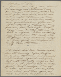 [A Week on the Concord and Merrimack Rivers]. Early holograph draft of chapters "Concord River" and "Saturday." Unsigned, part dated "Sat. Aug. 31, 1839."
