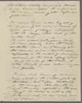 [A Week on the Concord and Merrimack Rivers]. Early holograph draft of chapters "Concord River" and "Saturday." Unsigned, part dated "Sat. Aug. 31, 1839."