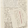 Wild Apples. 4 leaves of holograph draft, unsigned and undated. 