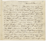 Blake, Harrison G. O., ALS to. Dec. 6-7, 1856.