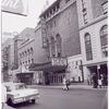 Marquee of Golden Theatre during the stage production An Evening With Mike Nichols and Elaine May (daytime).