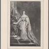 Queen Victoria taking the oath of office. 1837. Age 18 years. From a painting by Hayter. Engraved by W.H. Egleton in 1851. Reproduced by permission of Henry Graves & Co., Limited, London.