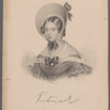 Victoria. RI. As Her Majesty appeared on the morning of her accession. From a drawing by Miss Costello.