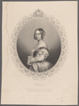 Victoria [signature]. Portrait of Her Majesty on Sevres china by A. Duduzeau, exhibited in the Great Exhibition by the French government.