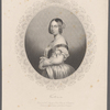 Victoria [signature]. Portrait of Her Majesty on Sevres china by A. Duduzeau, exhibited in the Great Exhibition by the French government.