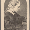 Our most gracious sovereign Lady, Queen Victoria. "Drop thou the thorns, true wife! and lift the flowers." See the poem, "Victoria!" Drawn (by her Majesty's permission) by Edward H. Courbould.--Copyright reserved.
