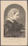Our most gracious sovereign Lady, Queen Victoria. "Drop thou the thorns, true wife! and lift the flowers." See the poem, "Victoria!" Drawn (by her Majesty's permission) by Edward H. Courbould.--Copyright reserved.