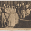 1840--The marriage of Queen Victoria and Prince Albert. Courtesy Robert Fridenberg Galleries.