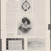 A drawing, on Windsor Castle paper. Made by Princess Beatrice on the occasion of the marriage of her sister to the Crown Prince of Prussia.  The Duchess of Kent. (From a portrait published during her widowhood.)  A letter from Queen Victoria to the Princess of Royal. The Queen evidently wrote with more than usual distinctness, so that her daughter, then seven years old, could read it...