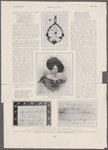 A drawing, on Windsor Castle paper. Made by Princess Beatrice on the occasion of the marriage of her sister to the Crown Prince of Prussia.  The Duchess of Kent. (From a portrait published during her widowhood.)  A letter from Queen Victoria to the Princess of Royal. The Queen evidently wrote with more than usual distinctness, so that her daughter, then seven years old, could read it...