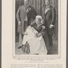 Queen Victoria and her three heirs in the direct male line, her son, the present king; her grandson, the Duke of York; and her great grandson, Prince Edward of York. From a photograph taken in 1894 by Downey, London.
